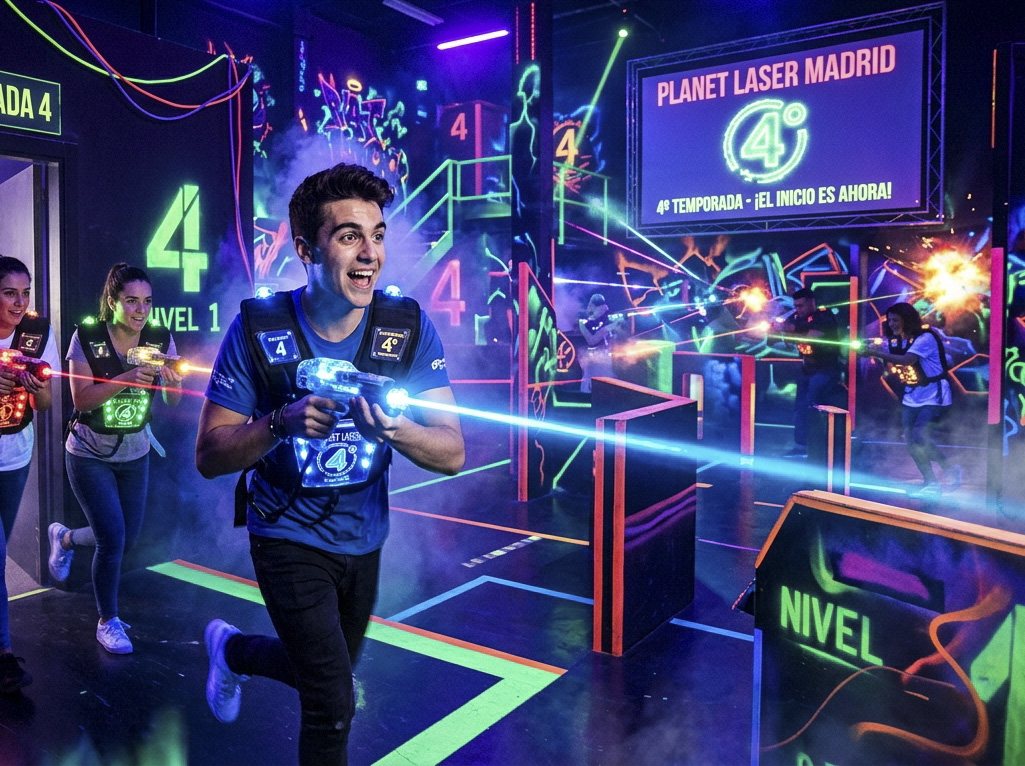 ¡Arranca la 4ª temporada en Planet Laser!